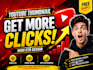 design eye catching youtube thumbnails for high CTR