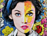 create a unique street pop art collage