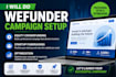 do wefunder campaign setup equity crowdfunding startup fundraising optimazation