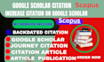increase your google scholar citation, backdated citation