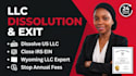 dissolve US llc, do llc dissolution, and close ein