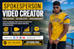be spokesperson video presenter