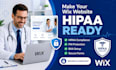 make your wix website hipaa compliant with phi protection and baa setup