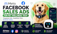 create meta facebook sales ads for pet wellness tech