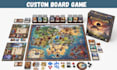 design custom board game card game tabletop game and game assets