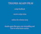 write your film script
