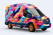 design professional vehicle wrap illustration