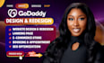 design godaddy website redesign godaddy website design develop godaddy