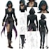 create an anime character sheet