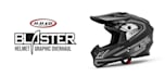 create a badass custom motorcycle helmet sticker logo design