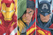 comic book illustration with comic book