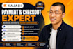 do kajabi paypal checkout, course payment, apple pay, google pay, sales checkout