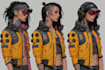 cyberpunk female character desing
