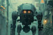 do custom digital 2d mecha art illustration