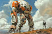 draw high quality mecha concepts