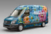 draw clean and professional car wrap, vehicle wrap design