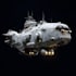 draw high quality spaceship concept