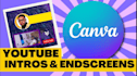 create a unique youtube intro and outro video