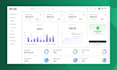 design modern saas dashboard and admin panel UI UX in figma