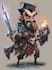 draw 2d game character illustration
