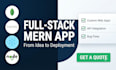 develop a professional mern stack web application