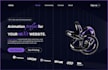 design a 3d animated interactive hero section using spline