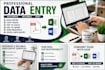 do accurate data entry, excel, copy paste and PDF conversion