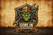 do amazing war craft goblin mascot logo design