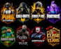 create professional gaming thumbnails for youtube