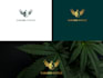 do a professional cannabis, natural hemp, and cbd oil logo