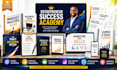 create advance educational course, online coaching, course content creator
