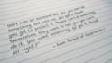 write anything with my beautiful hand writing