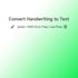 type your english handwritten notes and documents