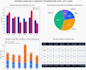 create a financial analysis report and custom excel budget planner