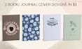 create journal and notebook cover designs for amazon kdp