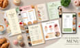 design professional restaurant and food menu design