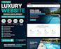 build luxury website design and website development