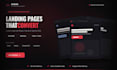 build a responsive react landing page using tailwind CSS