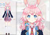 design and rig live2d vtuber model anime, 2d vtuber avatar