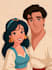 do a cartoon portrait in disney cartoon