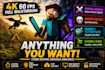 record monetizable minecraft gameplay videos for your youtube channel