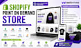 build a custom shopify print on demand store for your brand