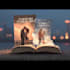create a unique romance fiction cover artwork