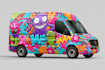 draw clean and professional car wrap, vehicle wrap design