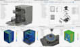 design 3d dishwasher mechanical assembly parametric modeling fea cfd cnc dfa dfm
