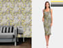 create a custom seamless textile print design for fabric