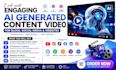 create engaging ai generated content video for blogs social media websites
