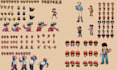 create custom pokémon trainer sprites in gen 3, gen 4 and gen 5 style