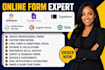 create jotform, cognito form, typeform, online form survey, google form, quiz