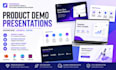 design saas pitch deck product demo presentation software sales deck design